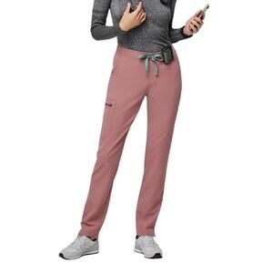 FIGS Yola Skinny Scrub Pants Mineral Mauve Pink Women's XS Rare Retired PO 2228